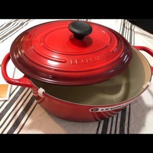 Le Creuset Red Oval Dutch Oven